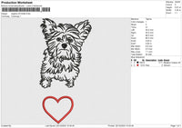 Dogline 201224 Embroidery File 6 size