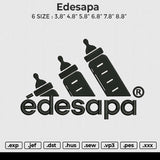 Edesapa Embroidery File 6 size