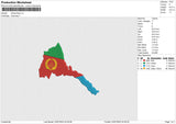 Eritrea Flag Embroidery File 6 size