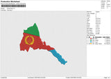 Eritrea Flag Embroidery File 6 size