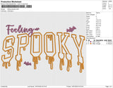 Feeling Spooky Embroidery File 6 size