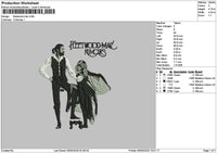 Fleetwoodtext Embroidery File 6 sizes