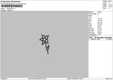 Flower 2507 Embroidery File 6 sizes