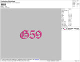 G59 Embroidery File 4 size