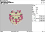 Cakepink 01 Embroidery File 6 sizes