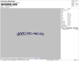 Good Kid Embroidery File 4 size