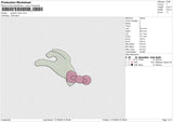 Gwen hand Embroidery File 6 size