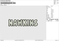 Hawkin FILL v1 Embroidery File 6 size