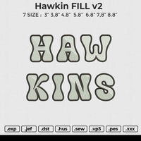 Hawkin fill v2 Embroidery File 6 size