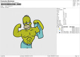 Homer  Strong Embroidery