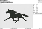 horse silhouette Embroidery