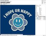 I Hope Embroidery File 4 size