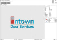 Intown Embroidery File 6 size