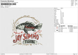 Jay Simmo Embroidery File 6 size