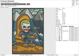 Jocker rectangle 2262025 Embroidery File 6 size