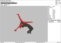 Jordan04 Embroidery File 6 sizes