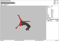 Jordan04 Embroidery File 6 sizes