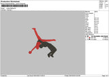 Jordan04 Embroidery File 6 sizes