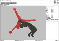 Jordan04 Embroidery File 6 sizes