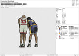 Jordan n Kobe 020225 Embroidery File 6 size