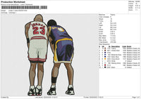 Jordan n Kobe 020225 Embroidery File 6 size