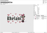 Khelani MICKEY Embroidery File 6 size