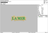 Lamertext Embroidery File 6 Sizes