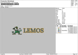 Lemostext V2 Embroidery File 6 sizes