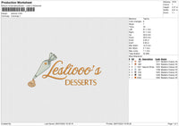 Lesliooo Embroidery File 6 size