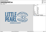 Littlepearl V2 Embroidery File 6 sizes