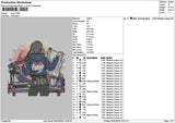 Lunastext Embroidery File 6 sizes