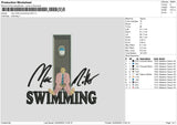 Mac Swim Embroidery File 6 sizes