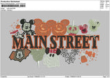 Mainmickey Text Embroidery File 6 sizes