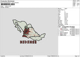 Medemontext Embroidery File 6 sizes