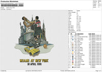 Miami at Ny Embroidery File 6 size