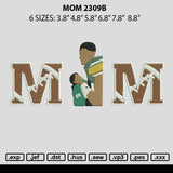 Mom 2309b Embroidery File 6 sizes