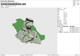 Muhammad Bin Salman Embroidery File 6 size