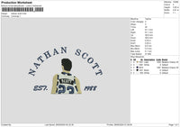 Nathantext Embroidery File 6 sizes