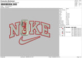 Nike Coke Embroidery File 6 sizes