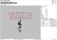 Nike Gwen Hang Embroidery File 6 sizes