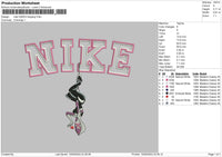 Nike Gwen Hang Embroidery File 6 sizes