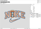 Nike Irn Embroidery File 6 sizes