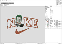 Nike Joker004 Embroidery File 6 sizes