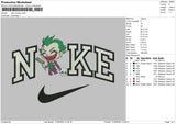 Nike Jokers01 Embroidery File 6 sizes