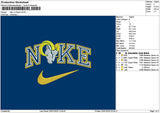 Nike Goat 02 Embroidery File 6 sizes