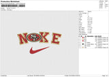 Nike SF Embroidery File 6 size