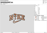 Nike Anxiety V3 Embroidery File 6 sizes