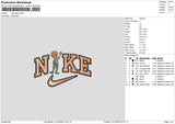 Nike Boy 1024 Embroidery File 6 sizes