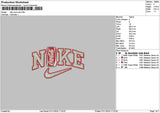 Nike Cola Embroidery File 6 sizes