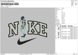 Nike Baseball 0504 Embroidery File 6 sizes